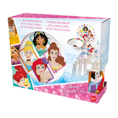 Disney Princesser 3 styks keramik spisesæt