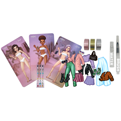WOW® Generation, Splash & Create Outfit Sæt, 6/pr. display