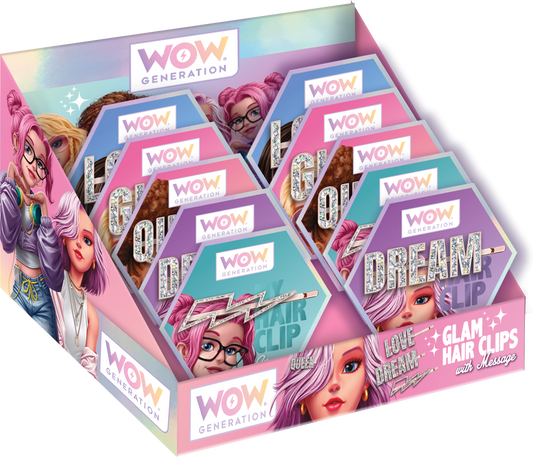 WOW® Generation, Glam hårspännen med ett budskap