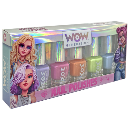WOW® Generation, Nail polish pack of 5 bottles
