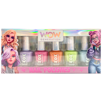 WOW® Generation, Nail polish pack of 5 bottles