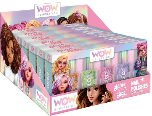 WOW® Generation, Nail polish pack of 5 bottles