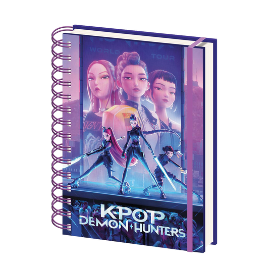 Kpop Demon Hunters A5 notebook 10 pcs/CDU 160p