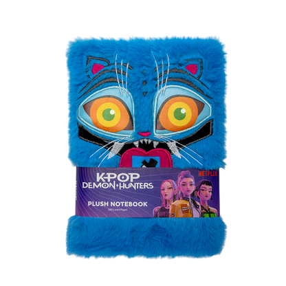 Kpop Demon Hunters anteckningsbok med plysch, 10 st/CDU - Derpy Tiger