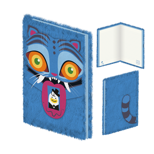 Kpop Demon Hunters notesbog med plys, 10 stk/CDU - Derpy Tiger