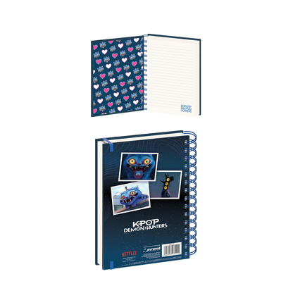 Kpop Demon Hunters 3D lentikulær A5 notesbog 10 stk./CDU