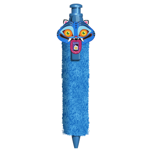 KPop Demon Hunters pen med plys 16 stk/CDU - Derpy Tiger