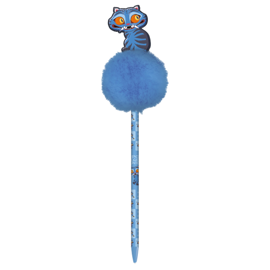 KPop Demon Hunters Pom Pom pen 9 stk/CDU - Derpy Tiger