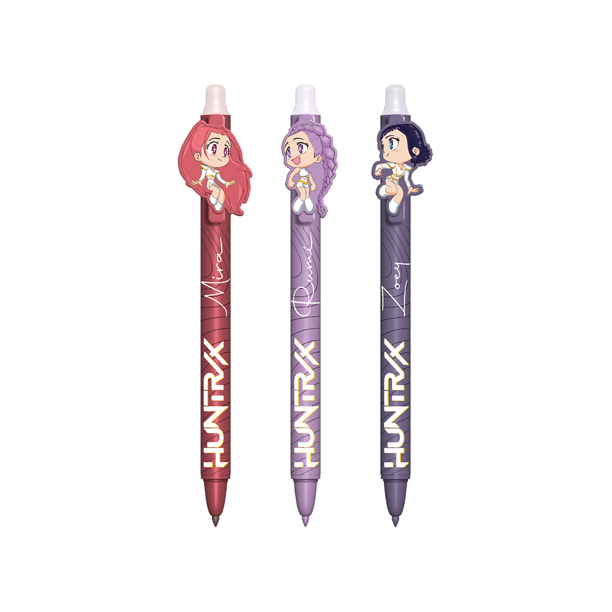 KPop Demon Hunters Erasable Gel Pen 3-Pack