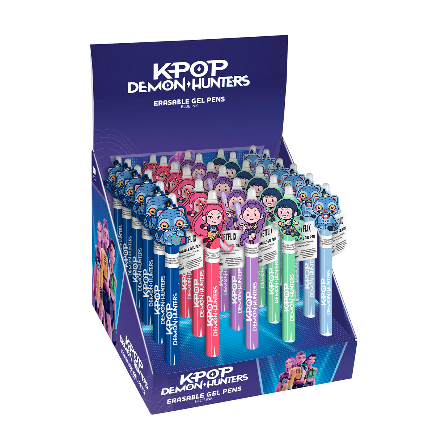 KPop Demon Hunters Erasable gel pen 30 pcs/CDU