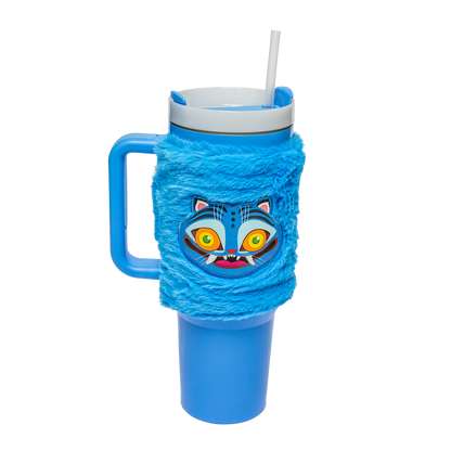 KPop Demon Hunters 1,18 Liter Tumbler med plys - Derpy Tiger