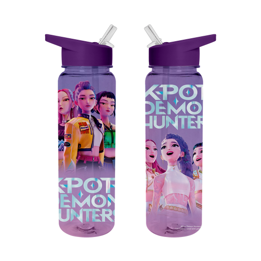 KPop Demon Hunters vandflaske, plastik