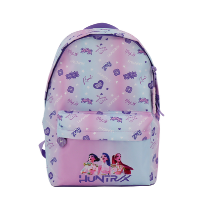 Kpop Demon Hunters Lila ryggsäck, 42 ​​x 30 x 18 cm