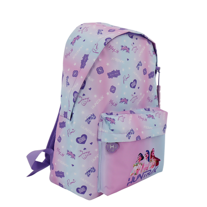 Kpop Demon Hunters Lila ryggsäck, 42 ​​x 30 x 18 cm