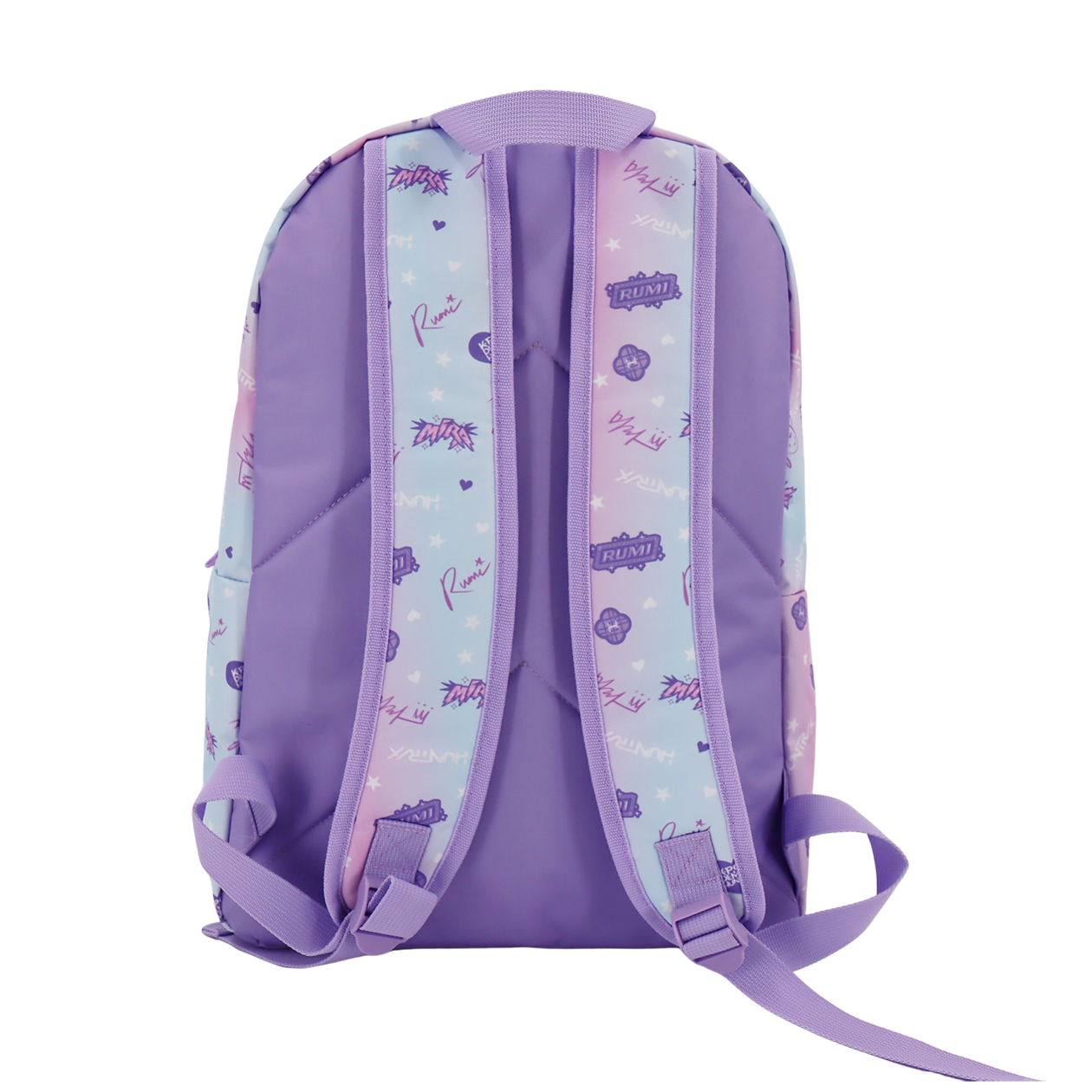 Kpop Demon Hunters Lila ryggsäck, 42 ​​x 30 x 18 cm