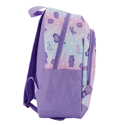 Kpop Demon Hunters Lilac backpack with 2 compartments, 38 x 28 x 16 cm