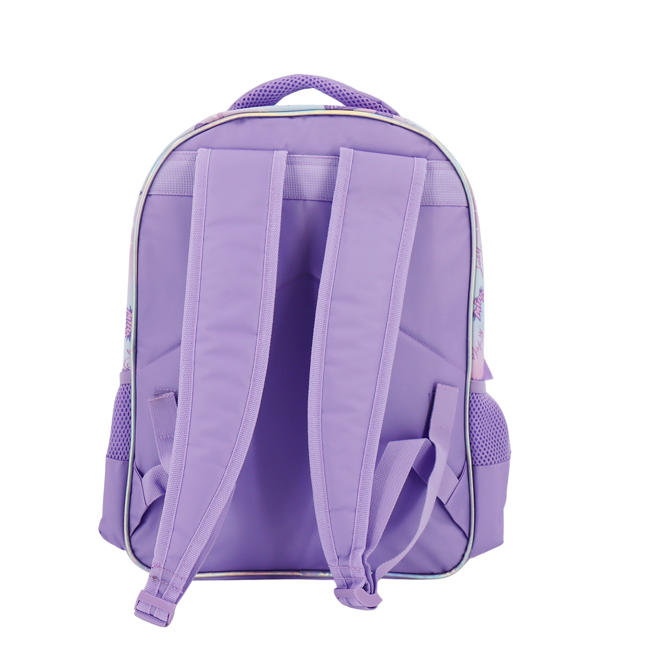 Kpop Demon Hunters Lilac rygsæk med 2 rum + 2 sidelommer, 41 x 37 x 20 cm