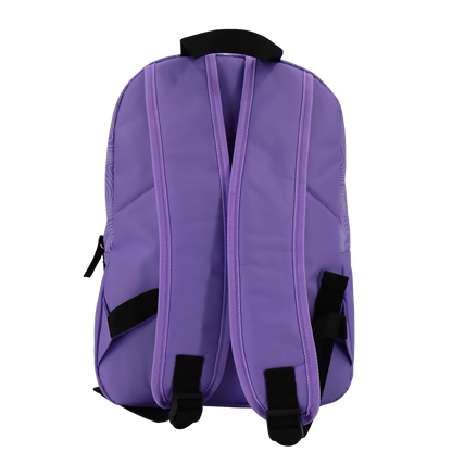 Kpop Demon Hunters Lila ryggsäck med 2 fack, 38 x 28 x 16 cm