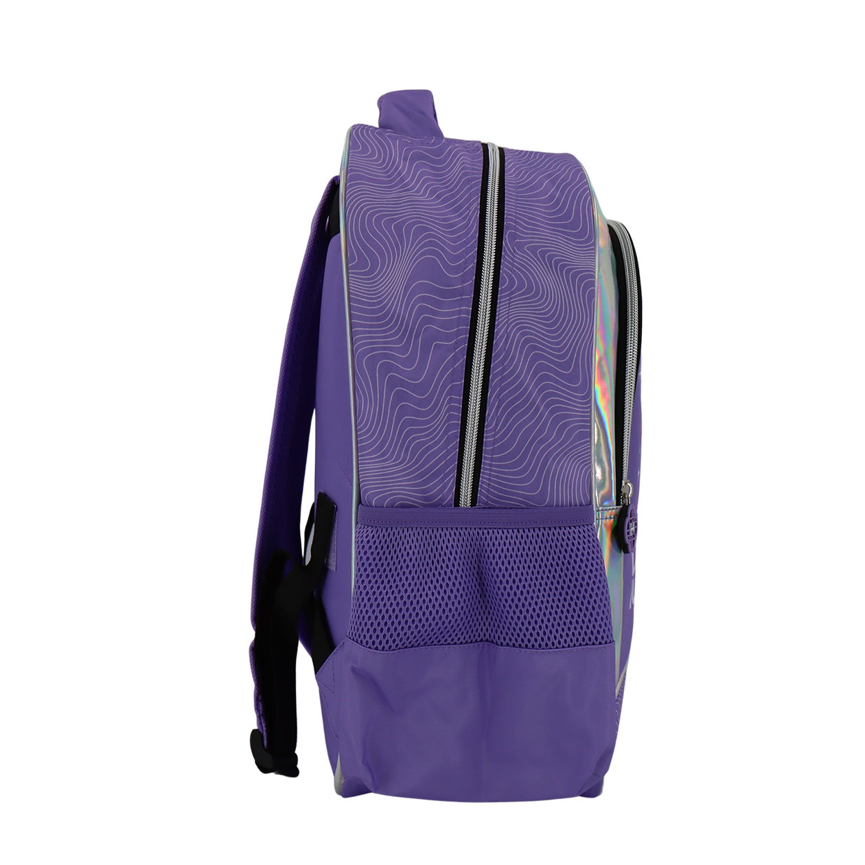 Kpop Demon Hunters Purple backpack with 2 compartments + 2 side pockets, 41 x 37 x 20 cm