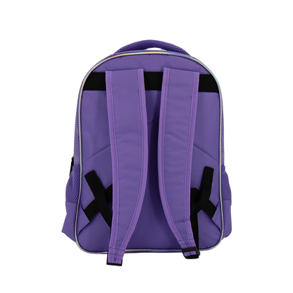Kpop Demon Hunters Purple backpack with 2 compartments + 2 side pockets, 41 x 37 x 20 cm