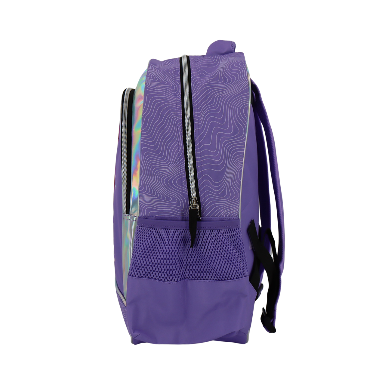 Kpop Demon Hunters Purple backpack with 2 compartments + 2 side pockets, 41 x 37 x 20 cm