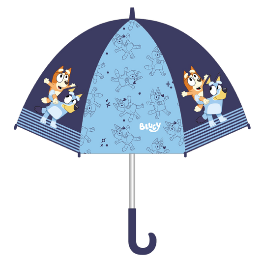 Bluey bell-shaped umbrella, L 68 cm x dia. 69 cm