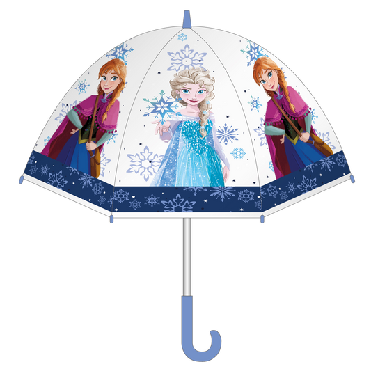 Disney Frozen Bell Shaped Umbrella Blue, L 68 cm x dia. 69 cm