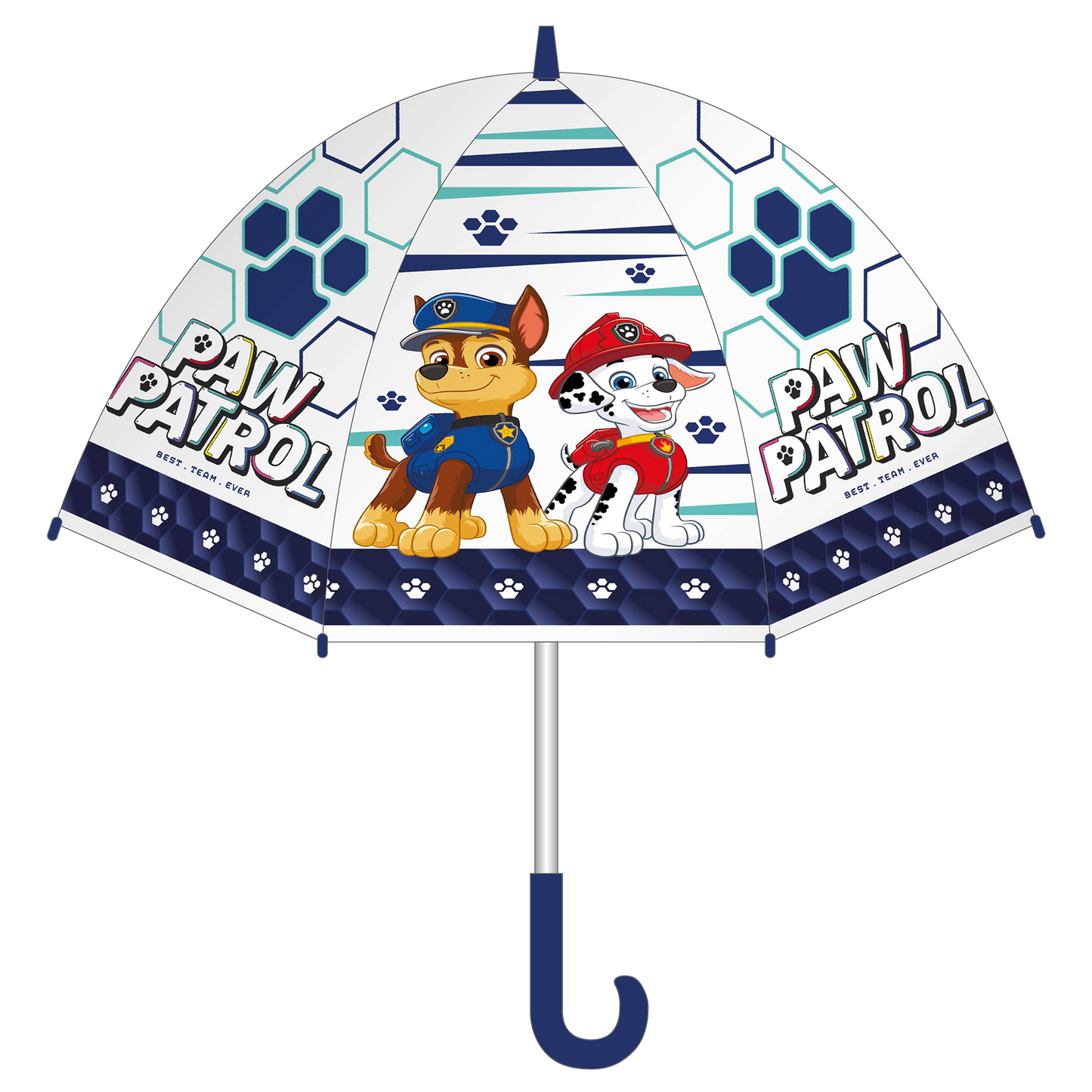 Paw Patrol bell-shaped umbrella navy, L 68 cm x dia.69 cm