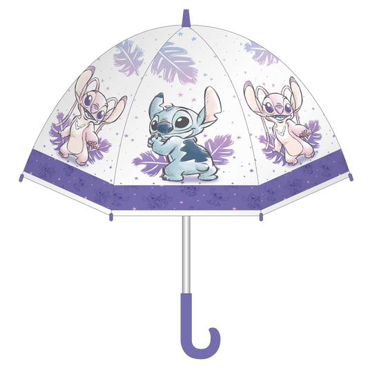Lilo & Stitch Umbrella purple, L 68 cm x 69 cm dia.