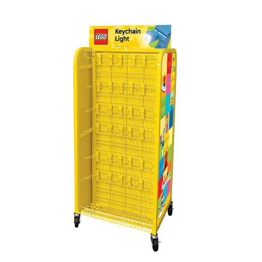LEGO Floor display 2-sided, W60xH140xD46 cm, EMPTY