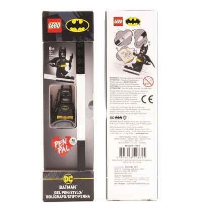 LEGO DC Stationery Gel pen with LEGO Batman minifigure