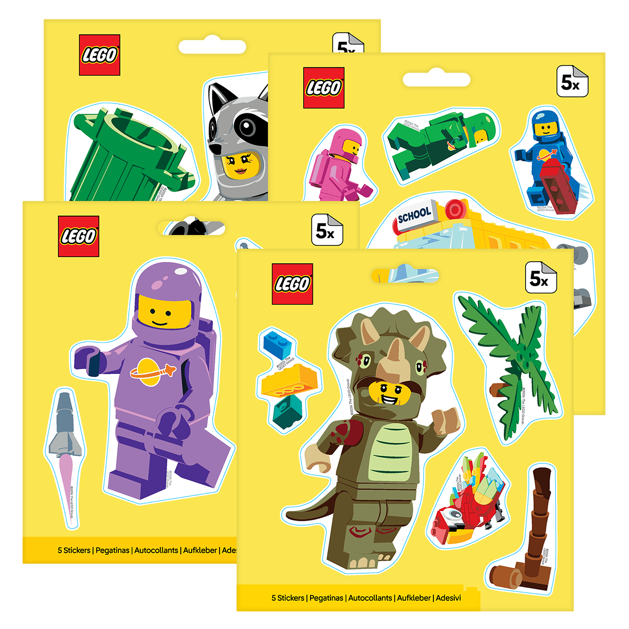 LEGO® Minifigurer Klistermærkesæt