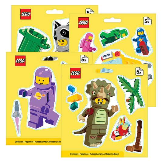LEGO® Minifigurer Klistermärkesset