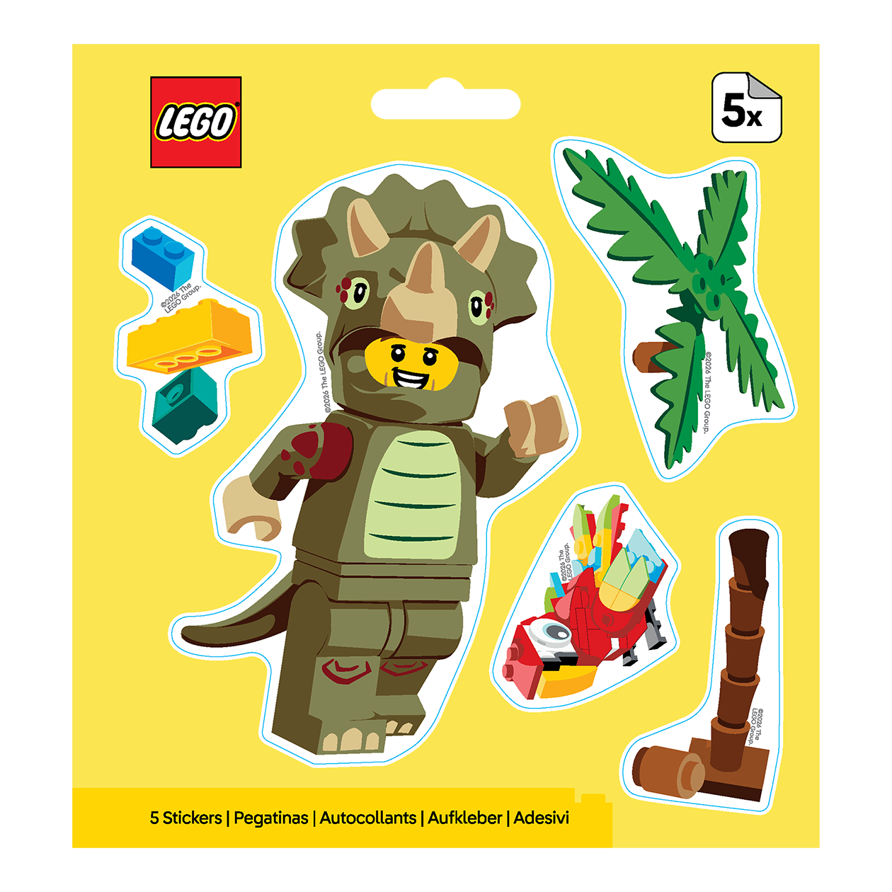 LEGO® Minifigurer Klistermærkesæt