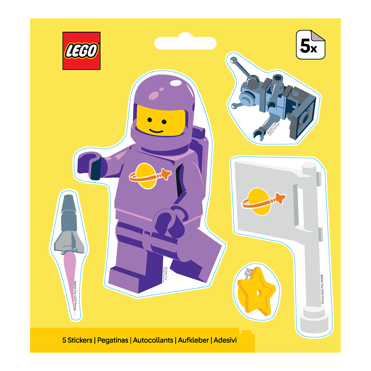 LEGO® Minifigurer Klistermærkesæt