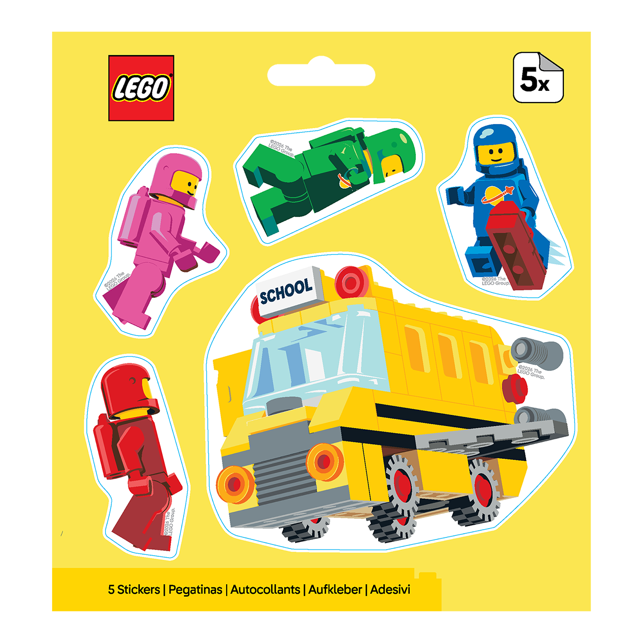 LEGO® Minifigurer Klistermærkesæt