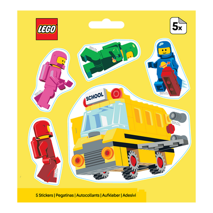 LEGO® Minifigurer Klistermærkesæt