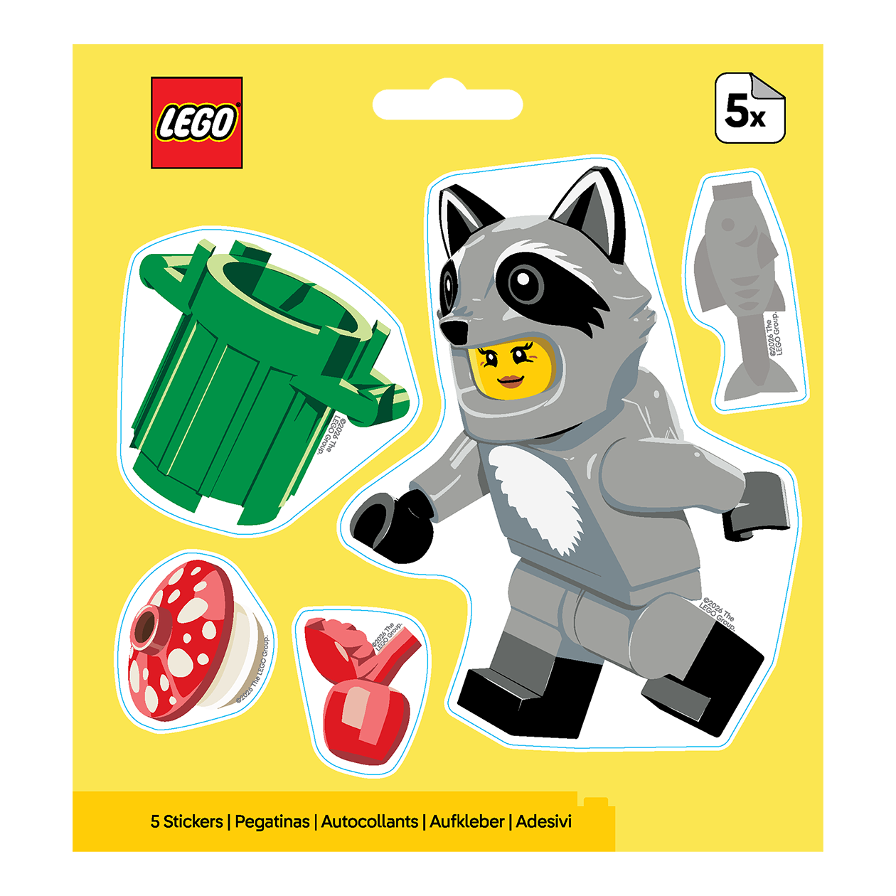 LEGO® Minifigurer Klistermærkesæt