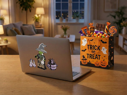 LEGO® Minifigurer Klistermærkesæt Halloween