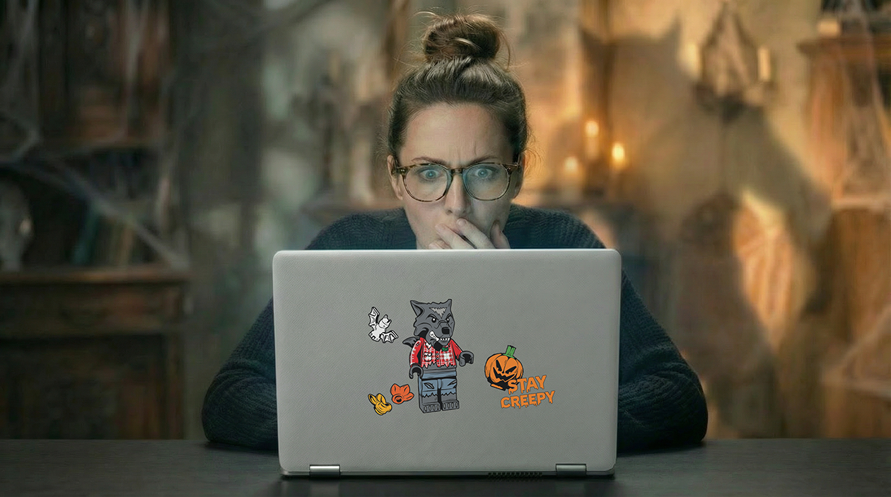 LEGO® Minifigurer Klistermærkesæt Halloween