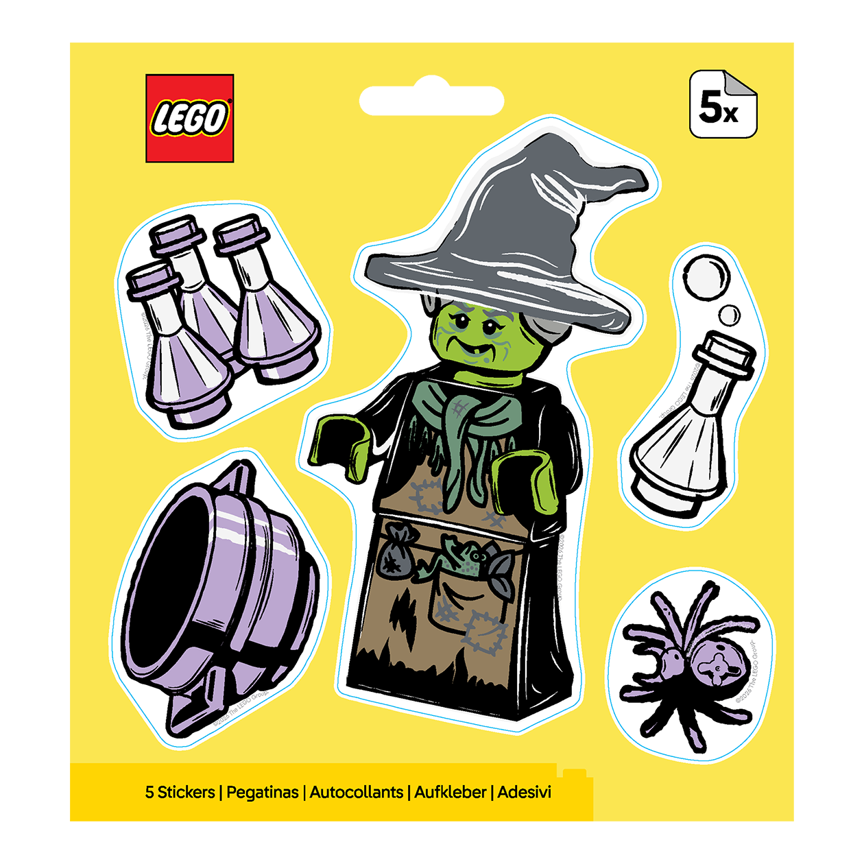 LEGO® Minifigurer Klistermærkesæt Halloween