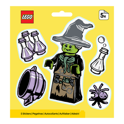 LEGO® Minifigurer Klistermærkesæt Halloween