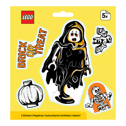 LEGO® Minifigurer Klistermærkesæt Halloween