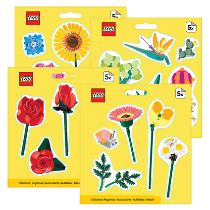LEGO® Botanicals™ Klistermærkesæt