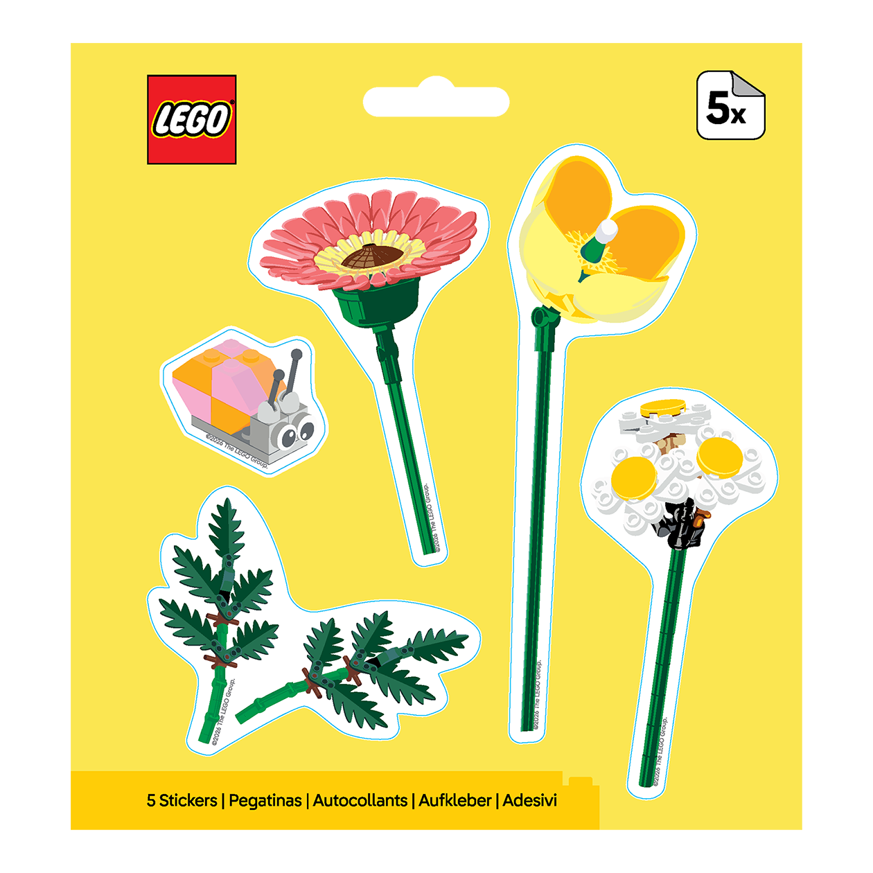 LEGO® Botanicals™ Klistermærkesæt