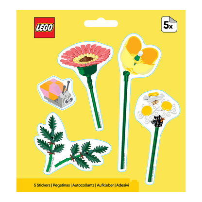 LEGO® Botanicals™ Klistermærkesæt
