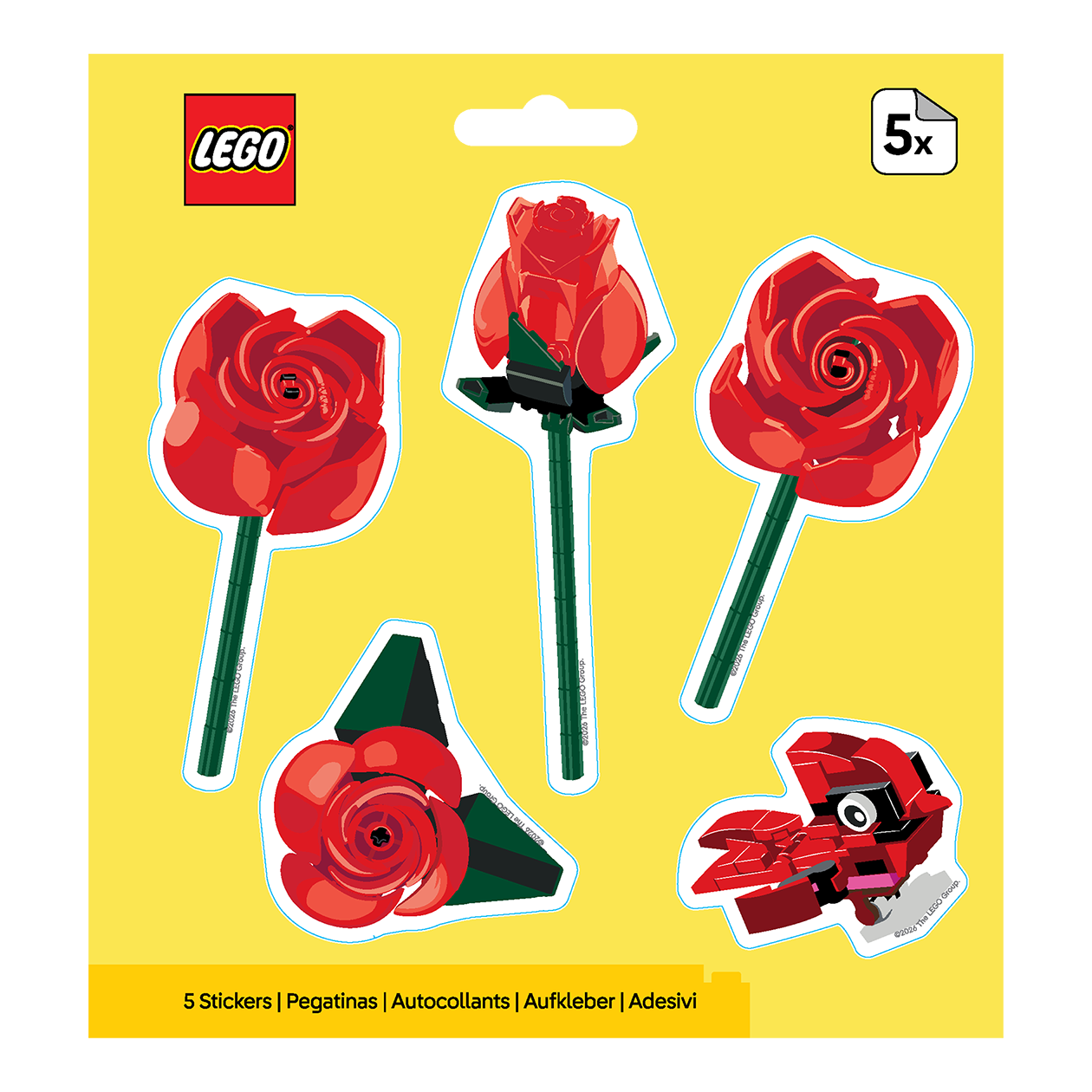 LEGO® Botanicals™ Klistermærkesæt