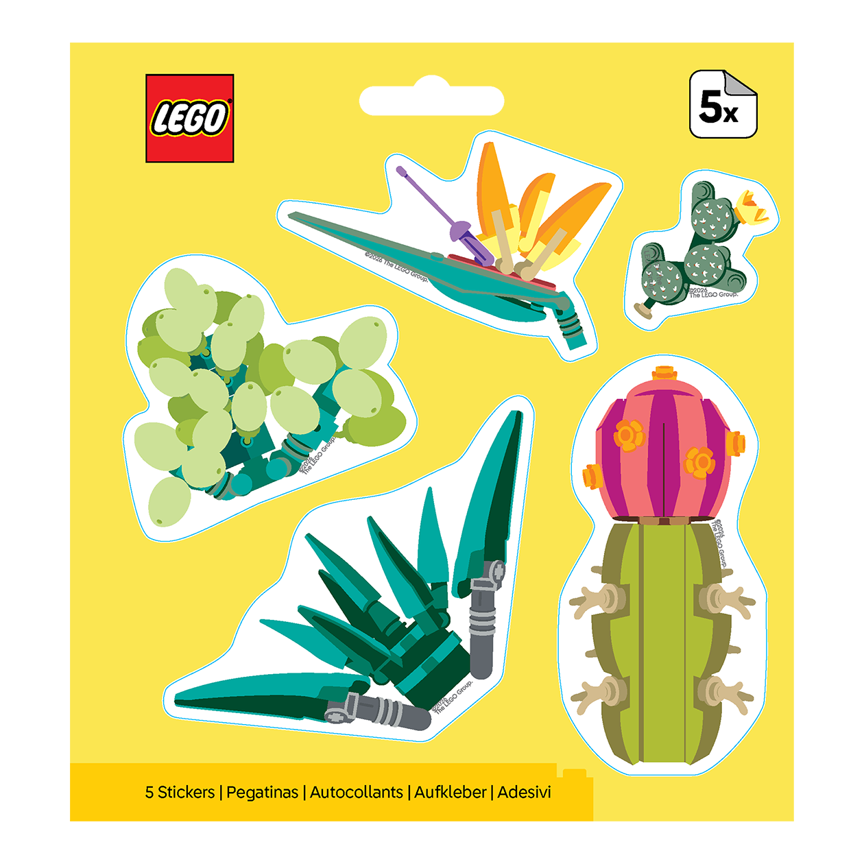LEGO® Botanicals™ Klistermærkesæt
