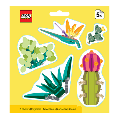 LEGO® Botanicals™ Klistermærkesæt