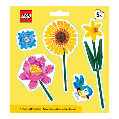 LEGO® Botanicals™ Klistermærkesæt